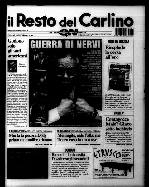 Il Resto del Carlino : giornale dell'Emilia